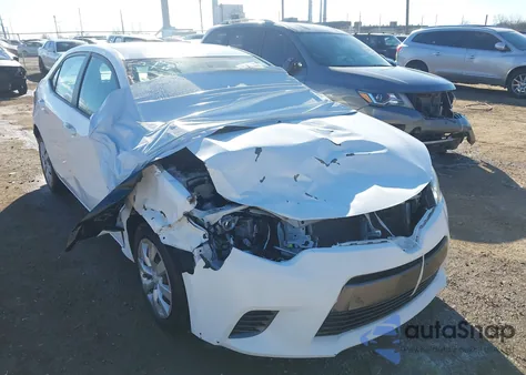 2015 Toyota Corolla Le z USA, uszkodzony, nr VIN 2T1BURHE5FC479726